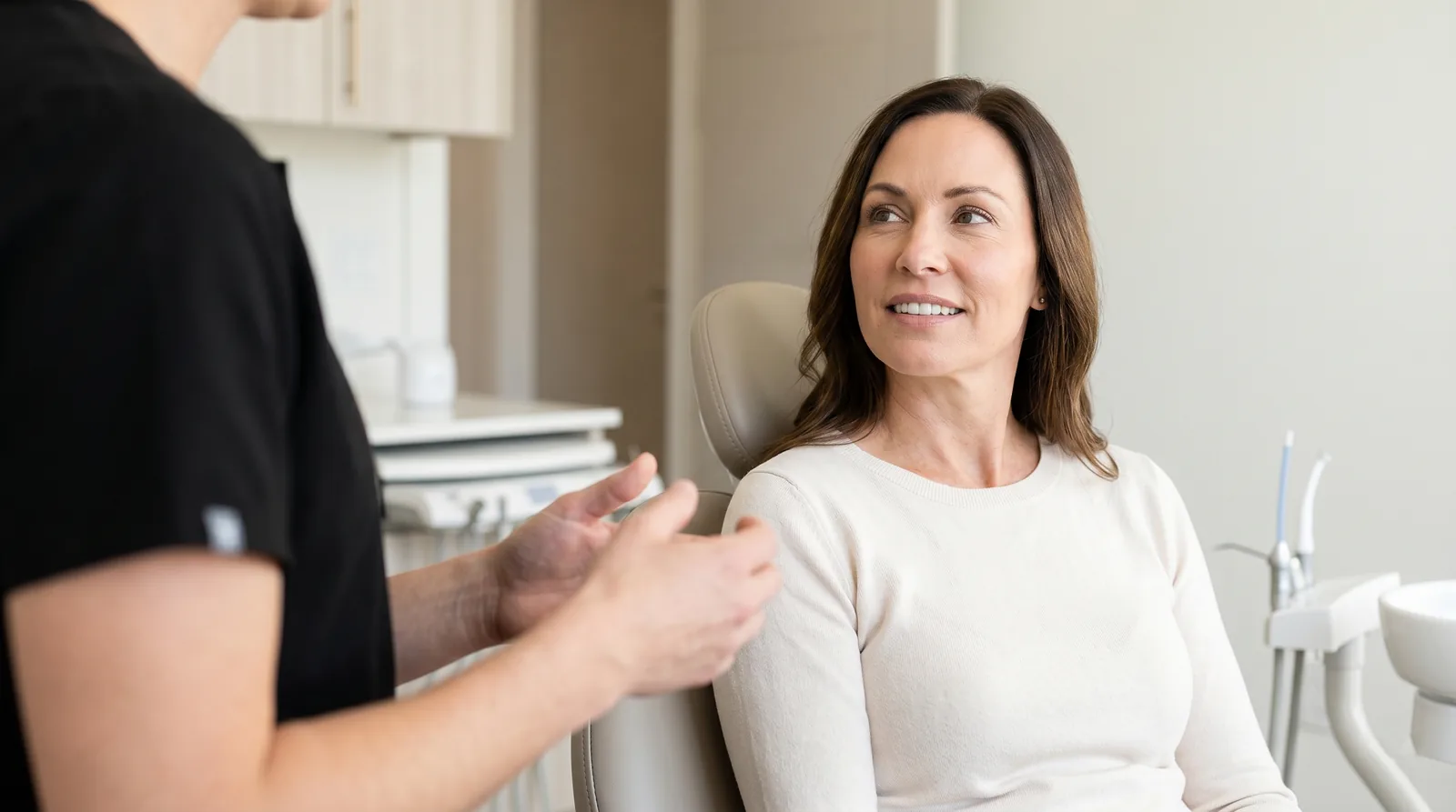 Dental implant consultation at Elite Smiles in Draper
